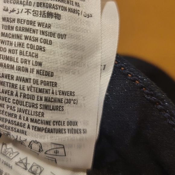 Abercrombie & Fitch Jegging NWOT 26Wx29L tagged as 0R Academia Grunge Preppy - Picture 5 of 8